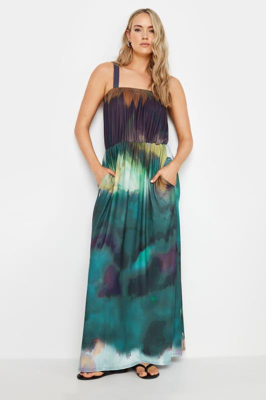 LTS Tall Women's Green & Purple Ombre Maxi Dress | Long Tall Sally 1