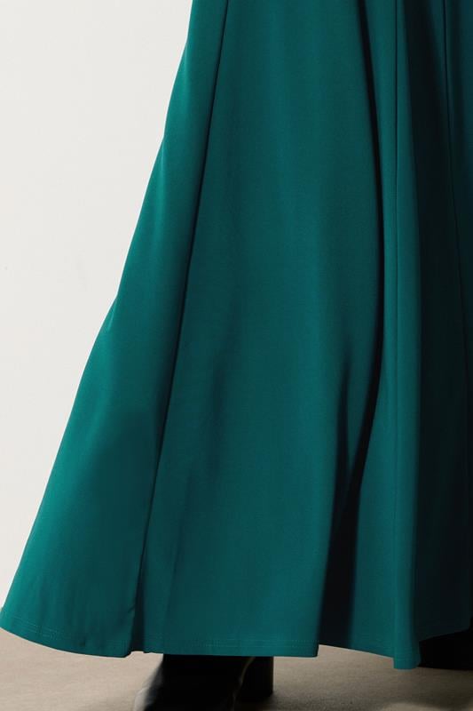 LTS Tall Women's Teal Green Godet Maxi Skirt | Long Tall Sally 4