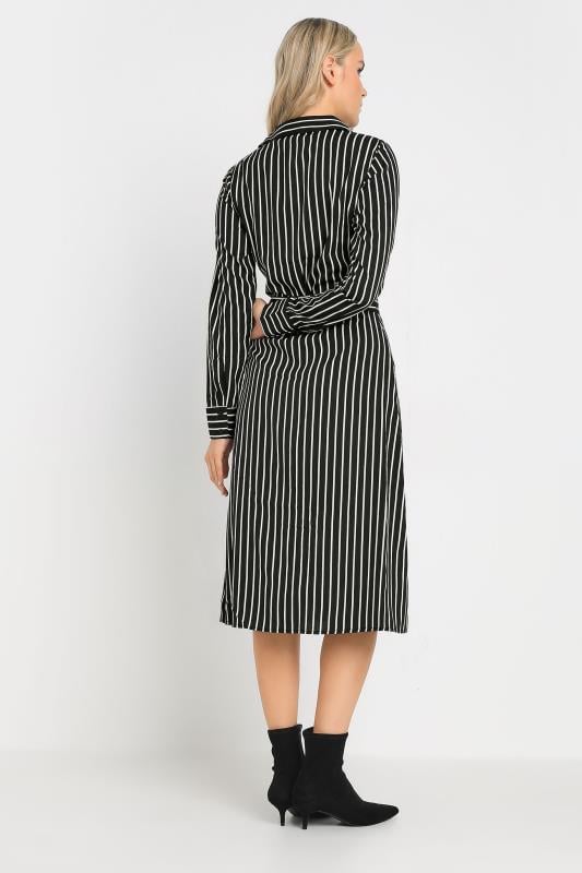 Long shirt dress striped hotsell