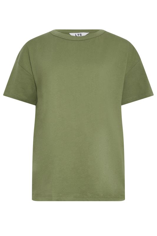 LTS Tall Khaki Green T-Shirt | Long Tall Sally 9