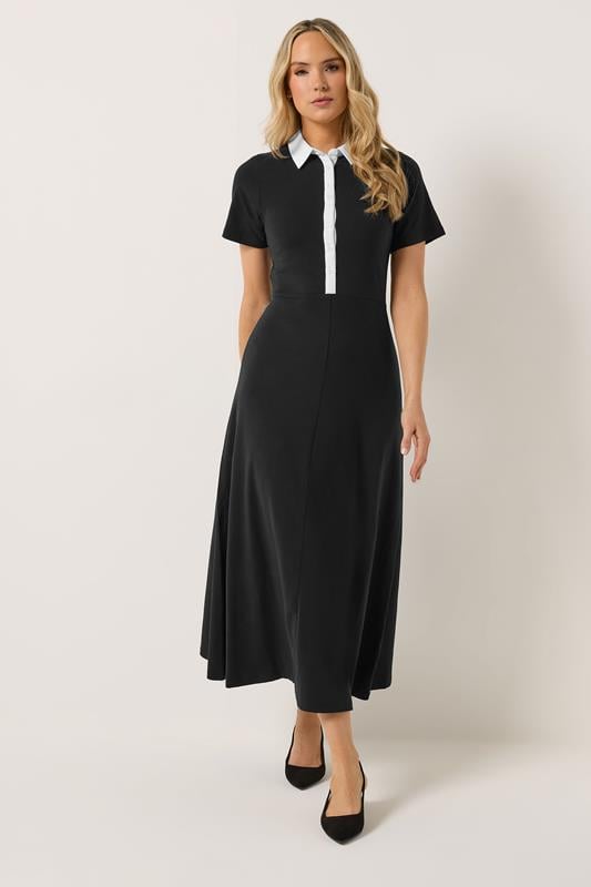 voluminous puff sleeve midi dress Petal and Pup Women's Annette Puff Sleeve Shirred Midi Dress