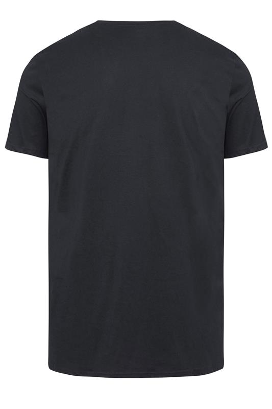 BadRhino Big & Tall 5 PACK Black Extra Long Core T-Shirts | BadRhino 7