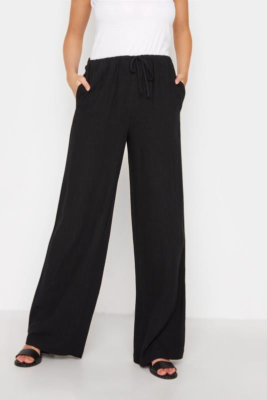 Palazzo Trousers for Women in Black