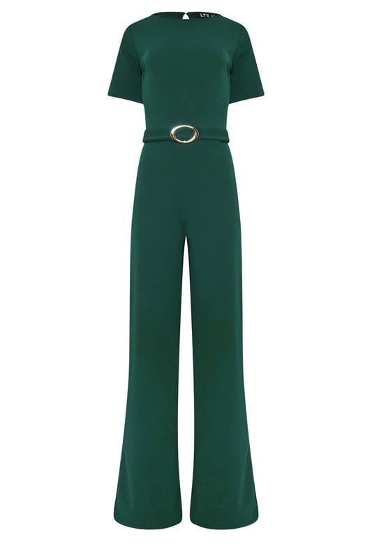 LTS Tall Dark Green Belted Jumpsuit | Long Tall Sally  5