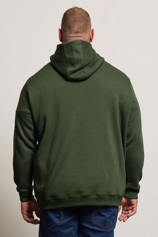 BadRhino Big & Tall Duffel Green Hoodie | BadRhino 3