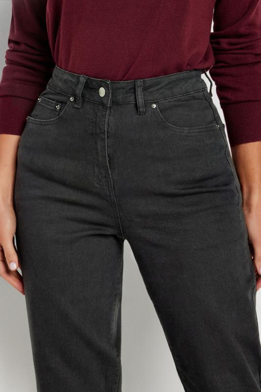 LTS Tall Women's Black Washed UNA Mom Jeans | Long Tall Sally 4