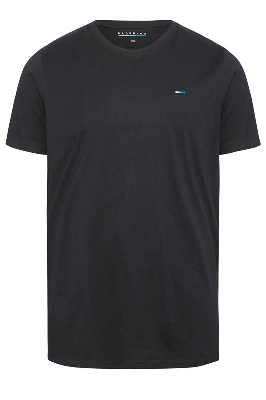 BadRhino Big & Tall 5 Pack Black/White/Navy Blue/Green/Grey Extra Long Core T-Shirts| BadRhino 6