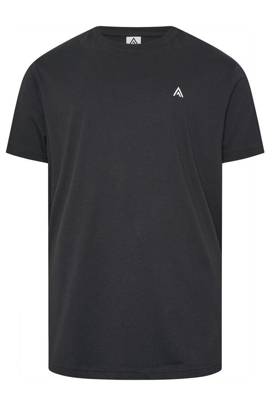 STUDIO A Big & Tall Black Snake & Skull Graphic T-Shirt | BadRhino 5