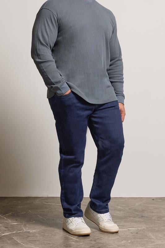 BadRhino Big & Tall Indigo Blue Ultra Stetch Jeans