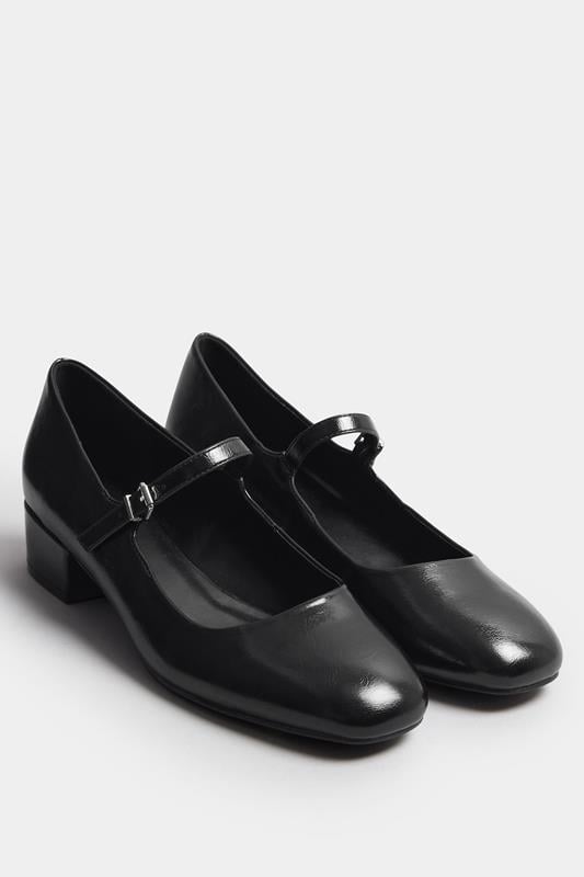 LTS Black Mary Jane Heels In Standard Fit | Long Tall Sally 1