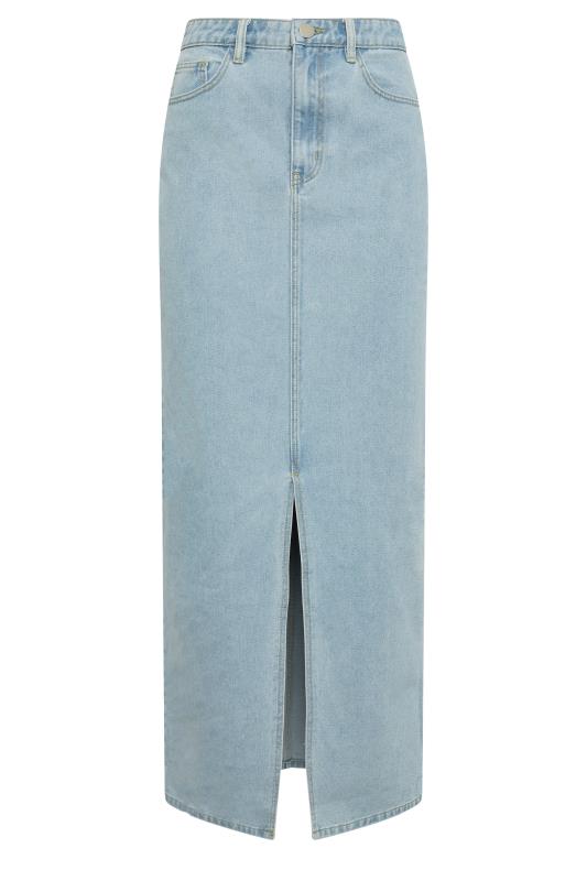 LTS Tall Blue Denim Split Maxi Skirt | Long Tall Sally  6