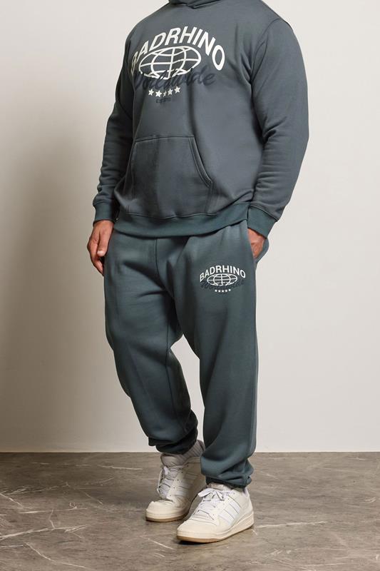 BadRhino Big & Tall Storm Blue Worldwide Joggers