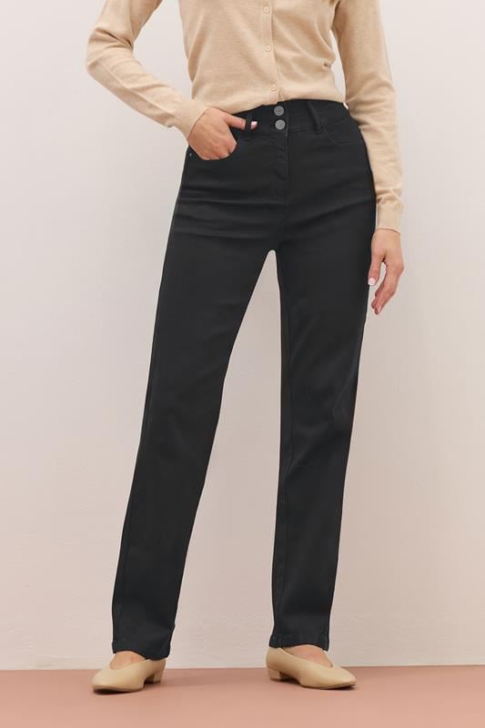 LTS PREMIUM Tall Women's Black Lift & Shape Slim Leg Jeans | Long Tall Sally 2