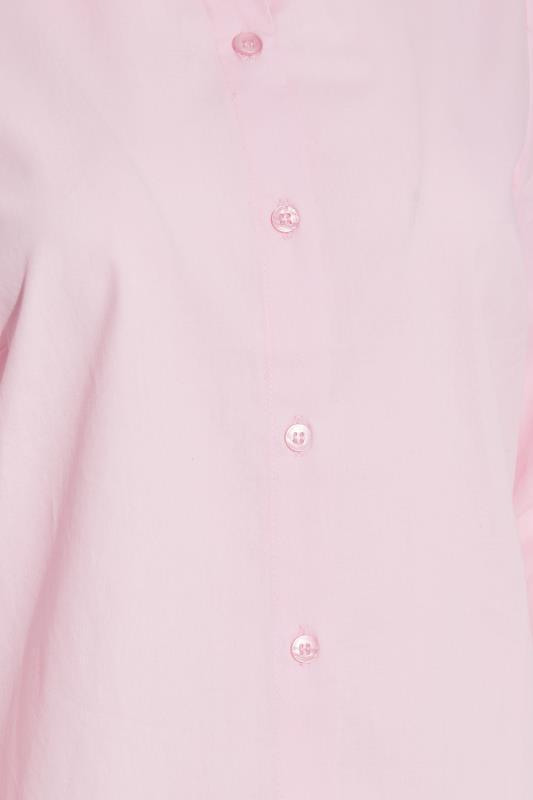 LTS Tall Women's Blush Pink Fitted Cotton Shirt | Long Tall Sally  5
