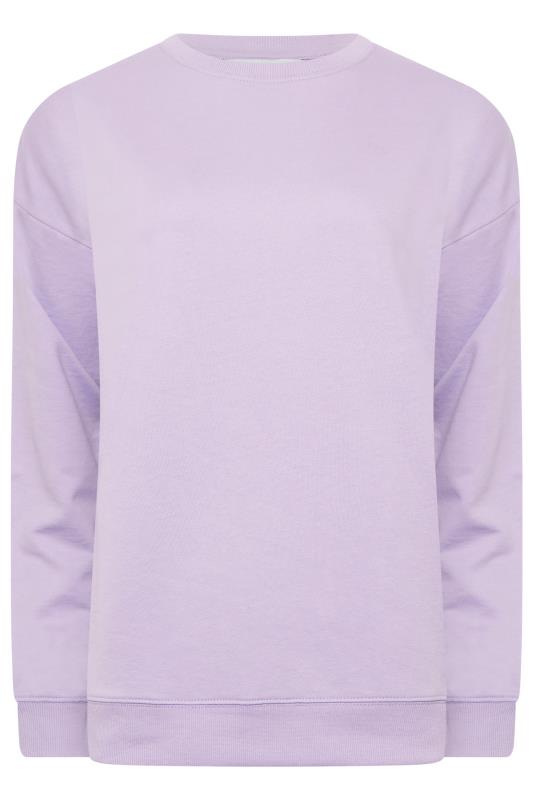 LTS Tall Lilac Purple Long Sleeve Sweatshirt | Long Tall Sally  6