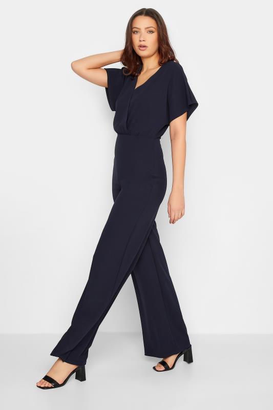 Buy AND Solid Half Sleeves Polyester Women's Full Length Jumpsuit |  Shoppers Stop