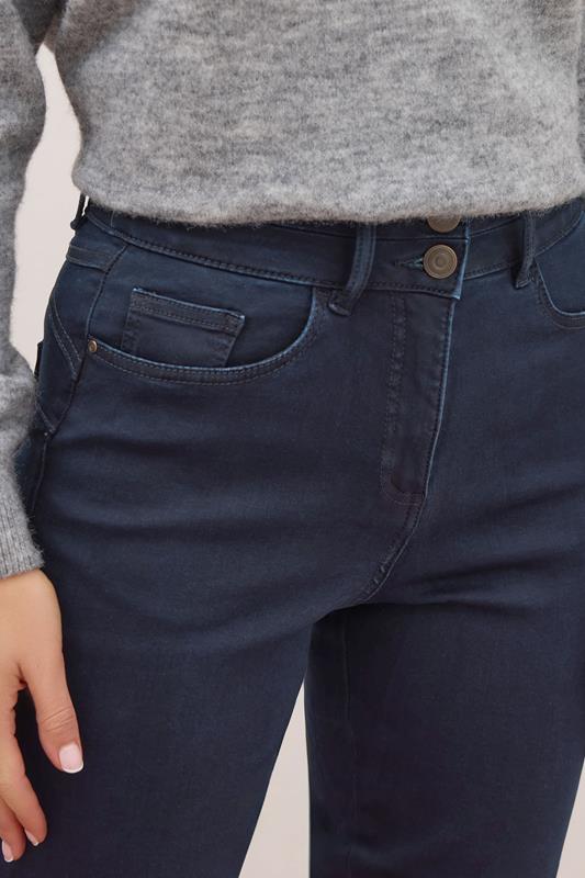 LTS PREMIUM Tall Women's Indigo Blue Lift & Shape Slim Leg Jeans | Long Tall Sally 4