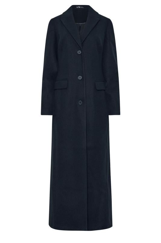 LTS Tall Navy Blue Maxi City Coat | Long Tall Sally 6