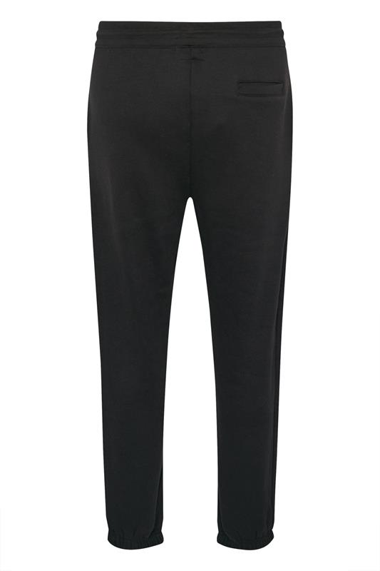 BadRhino Big & Tall Black Worldwide Print Joggers | BadRhino 2