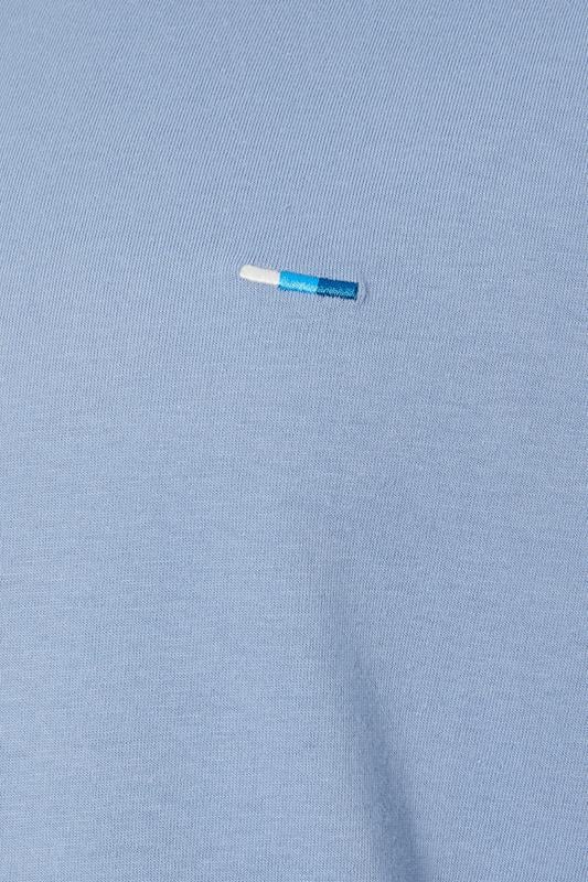 BadRhino Big & Tall Navy Blue 5 Pack V-Neck T-Shirts | BadRhino 4