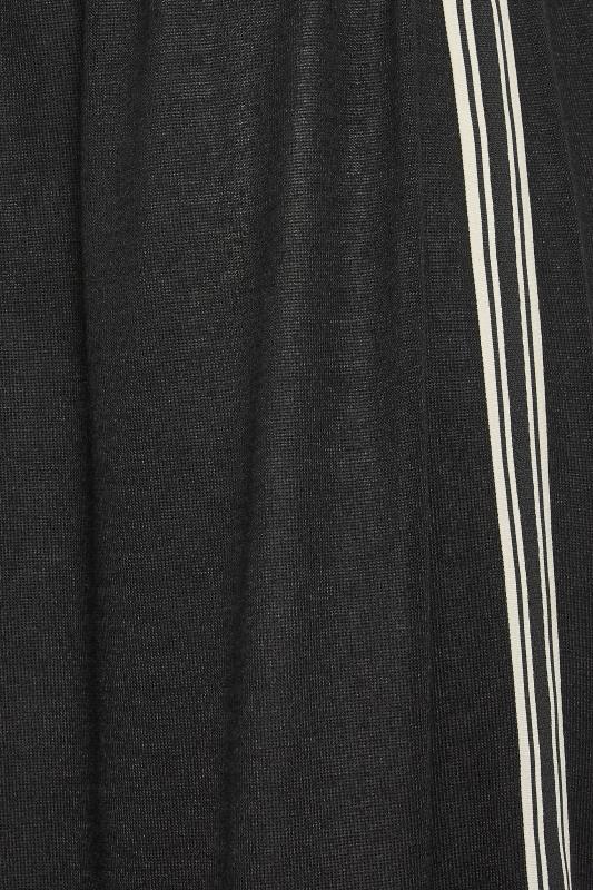 LTS Tall Black Side Stripe Panel Maxi Skirt | Long Tall Sally 5