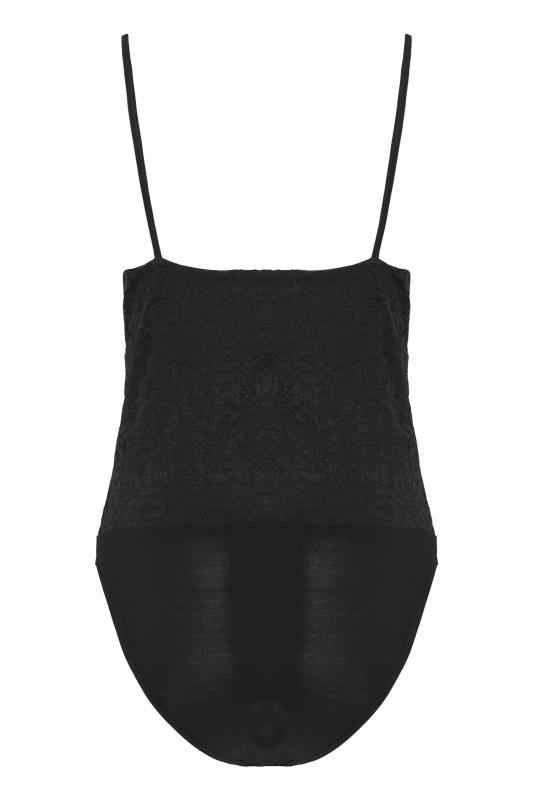 Tall Women's LTS Black Lace Bodysuit 6