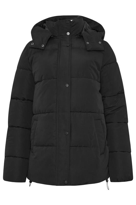 LTS Tall Black Padded Coat | Long Tall Sally 6