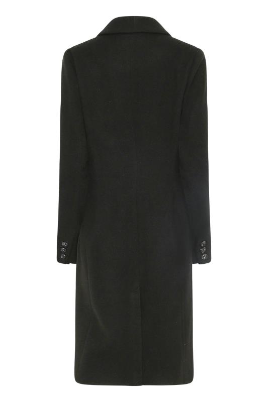 LTS Tall Women's Black Midi Formal Coat | Long Tall Sally 7