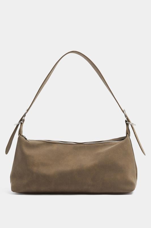  Yours Natural Brown Faux Suede Tote Bag
