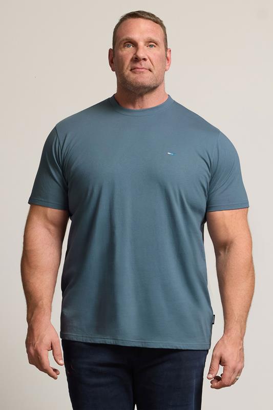 BadRhino Big & Tall Petrol Blue Core T-Shirt | BadRhino 1