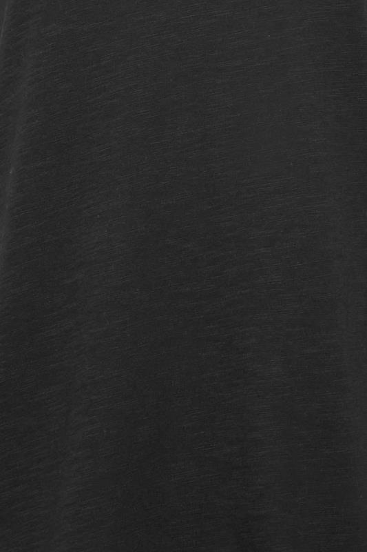 LTS Tall Women's Black Short Sleeve Cotton T-Shirt | Long Tall Sally 6