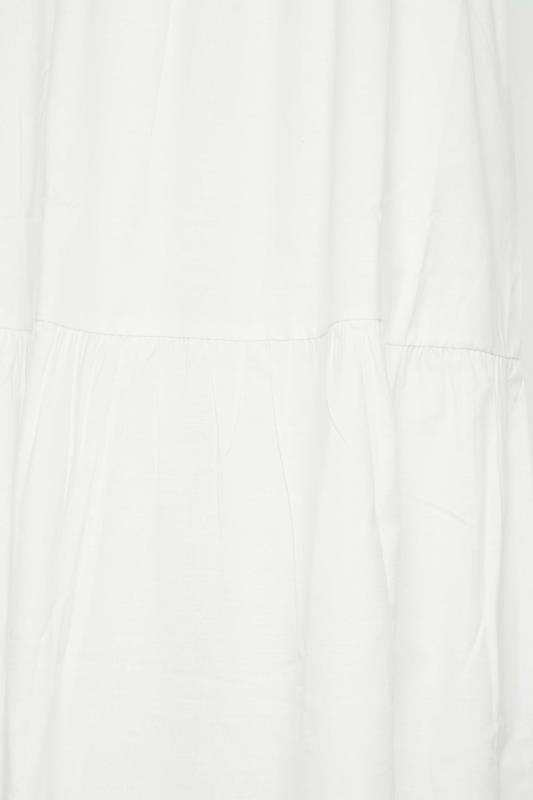 LTS Tall Women's White Embroidered Nightdress | Long Tall Sally 5