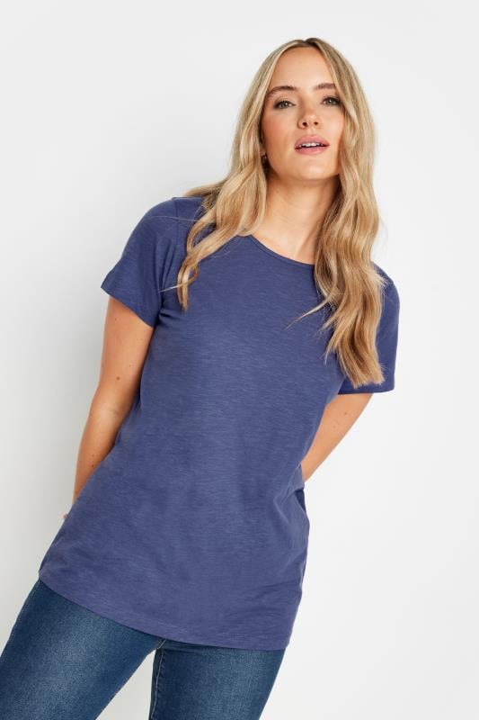 Tall  LTS Tall Blue Short Sleeve T-Shirt