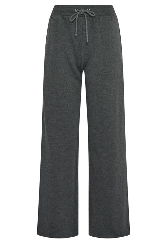  Charcoal Wide Leg Jogger 34in