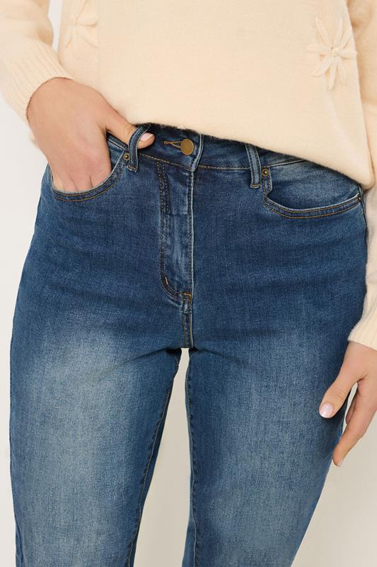 LTS MADE FOR GOOD Tall Dark Blue Bootcut Jeans | Long Tall Sally 4