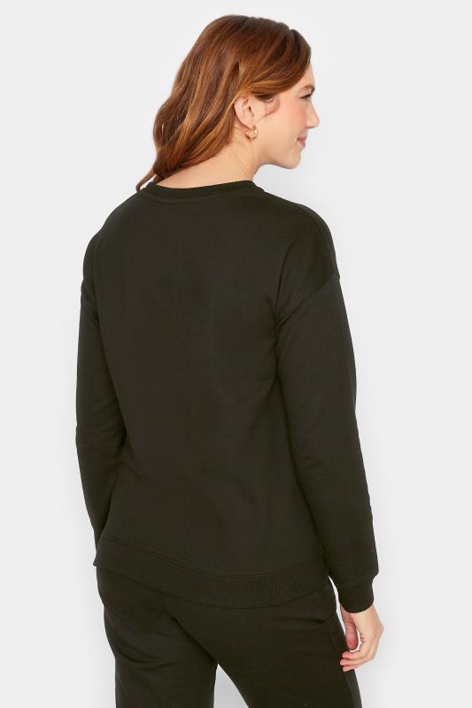 LTS Tall Black Long Sleeve Sweatshirt | Long Tall Sally  3
