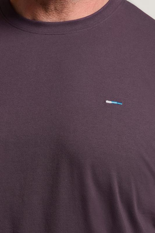 BadRhino Big & Tall Plum Purple Core T-Shirt | BadRhino 4