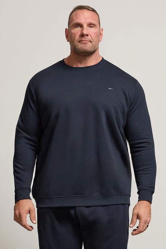 Men's  BadRhino Big & Tall Navy Blue Sweatshirt
