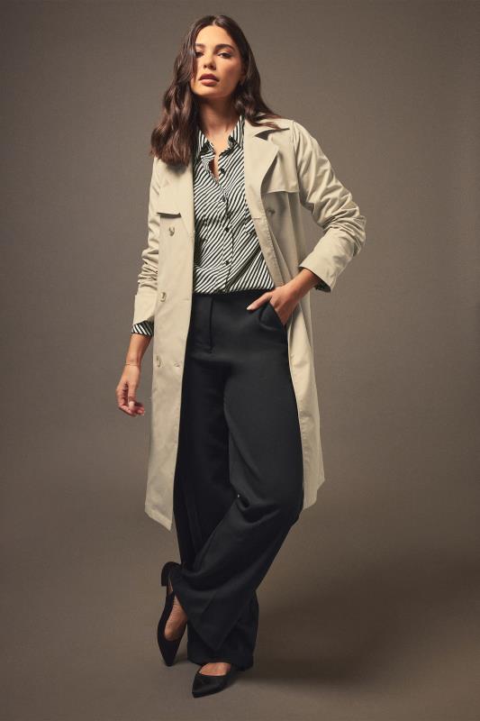 Tall  LTS Tall Beige Brown Trench Coat
