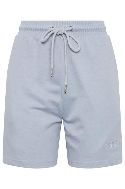 LTS Tall Women's Blue Cotton Sweat Shorts | Long Tall Sally 5