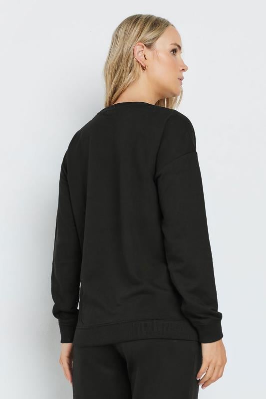 Black long sleeve sweatshirt best sale