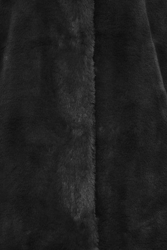 LTS Tall Black Faux Fur Gilet | Long Tall Sally 5