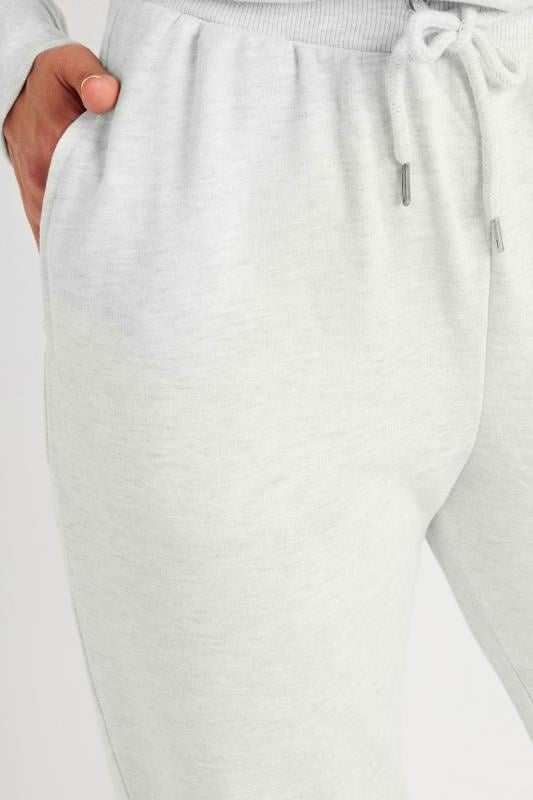 LTS Tall Light Grey Cuffed Drawstring Joggers | Long Tall Sally  4