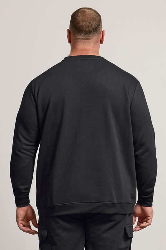 BadRhino Big & Tall Black Sweatshirt