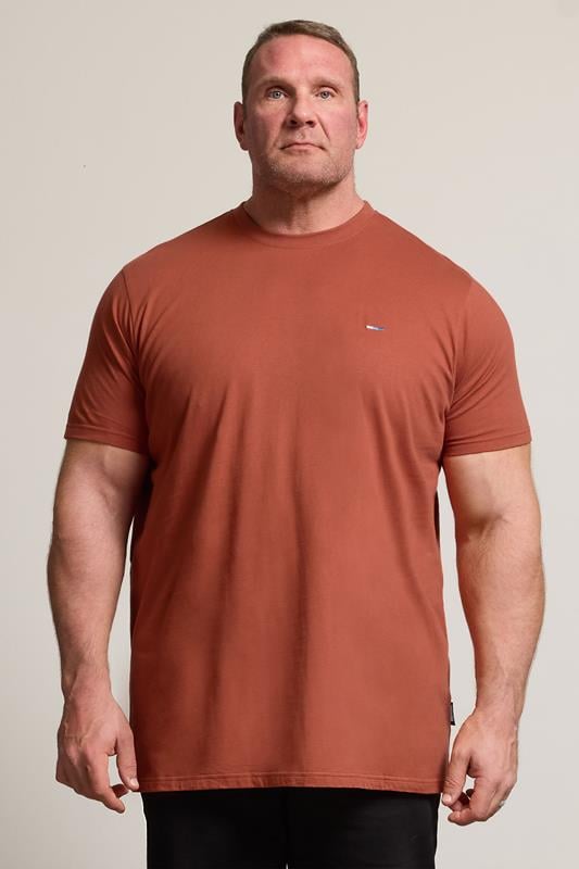 BadRhino Big & Tall Clay Orange Extra Long Core T-Shirt