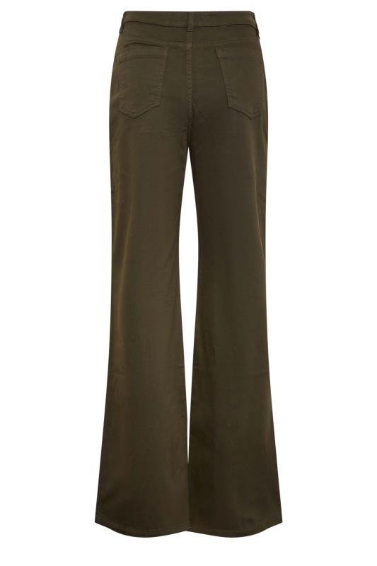 LTS Tall Women's Green Wide Leg Trousers | Long Tall Sally 7