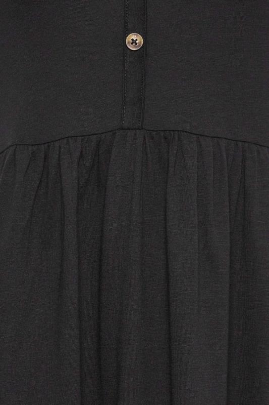 LTS Tall Womens Black Button Through Midi Cami Dress | Long Tall Sally  5