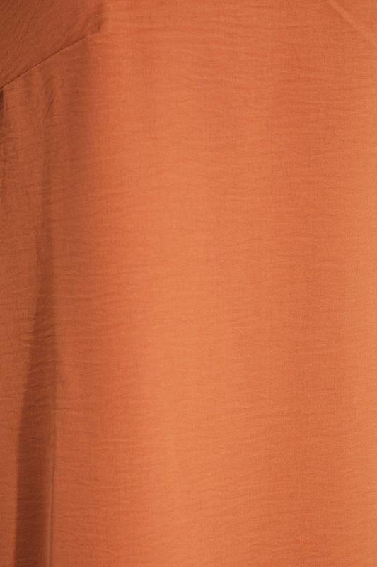 LTS Tall Women's Rust Orange Textured Cami Top | Long Tall Sally 4