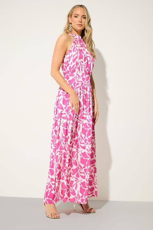 strapless open back dress Pink Party Wear Gown With Sequin Flowers And Giant Bow For Girls  Lagorii  Kids