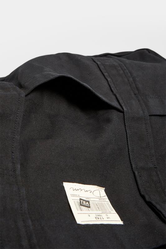 Black Denim Shopper Bag | Yours Clothing 6